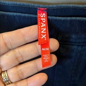 SPANX Navy Denim Pants size Medium
